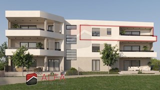 Croazia, Vodice, vendesi nuovo appartamento con due camere da letto, secondo piano, vista sul mare