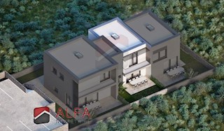 Croazia, Vodice, NUOVA COSTRUZIONE, casa a schiera a due piani in vendita, con giardino privato