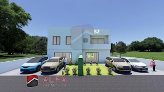 Croazia, Vodice – nuova casa bifamiliare su due piani in vendita con giardino privato