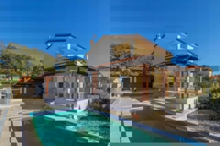 Dintorni di Parenzo, Casa indipendente con piscina e vista mare