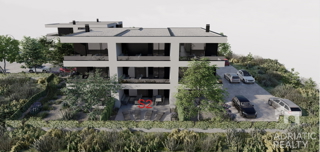 Srima, confortevole monolocale con giardino, nuova costruzione