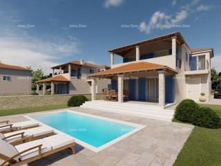 LIŽNJAN! VENDITA DI UNA CASA IN COSTRUZIONE CON PISCINA.