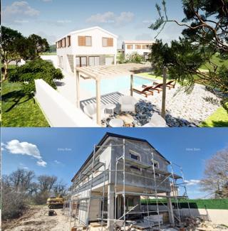 Vendita di una moderna casa con piscina in un tranquillo e bel luogo istriano,  Svetvinčenat!