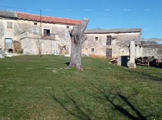 Pazin, Istria - due vecchie case in pietra con ampio terreno