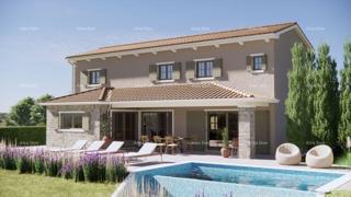 Vendita - terreno combinato con progetto preliminare e vista mare, Grožnjan!