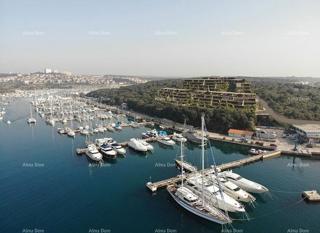 Vendita di appartamenti moderni in un edificio esclusivo con vista sul porto turistico, Pola!