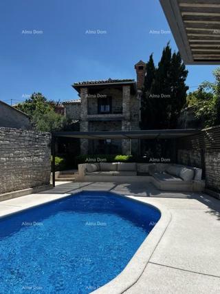 Villa di pietra elegante con piscina e fascino istriano – la combinazione perfetta di tradizione e lusso, Tinjan!