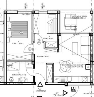 Nuovo progetto residenziale, vendita di un appartamento con due camere da letto - Pula!