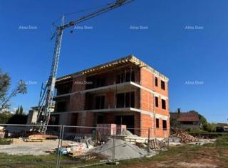 Vendita di appartamenti in un nuovo progetto residenziale in costruzione, vista mare, Žbandaj, Poreč!