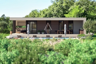 Poreč: Villa singola contemporanea con piscina in vendita