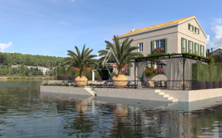 Istria, Torre: Progetto storico in pietra fronte mare