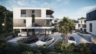 Pola, Istria: Attico nuovo con 3 camere e terrazza