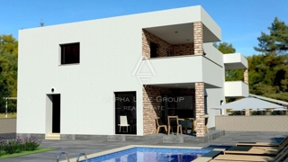 Casa bifamiliare con piscina, Istria, Parenzo