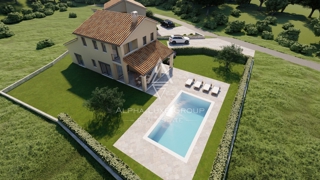 Casa in costruzione immersa nel verde, Pinguente, Istria