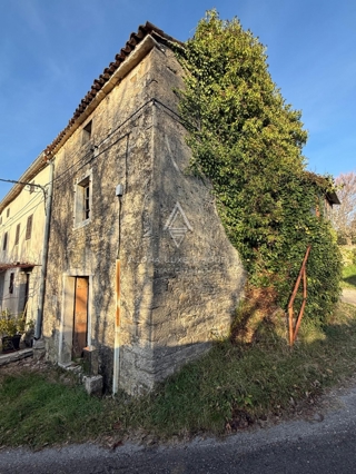 Istria, Krasica: Casa in pietra con vista mare