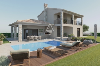 Istria, Višnjan: Casa indipendente con piscina