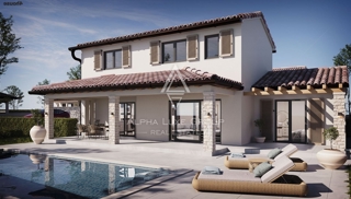 Istria, Svetvinčenat – casa con piscina in costruzione