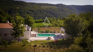 Vivace villa a un piano con piscina, Istria, Montona