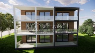Istria, Umago, dintorni - ESCLUSIVO - moderno appartamento trilocale in nuova costruzione, a 150 m dal mare