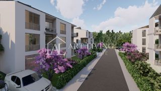 Istria, Umago, dintorni - Appartamento al piano terra con giardino a 300 m dal mare, NUOVA COSTRUZIONE!