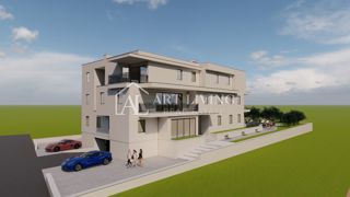 Umago, dintorni – Appartamento attraente con due camere da letto e piscina in comune, a 400 m dal mare