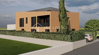 Parenzo, dintorni – Appartamento moderno con una camera da letto, 55 m² con ampio giardino di 100 m² – NUOVA COSTRUZIONE