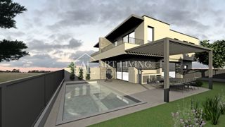 UMAG - MODERNA VILLA BIFAMILIARE CON PISCINA – NUOVA COSTRUZIONE A SOLI 300 M DAL MARE