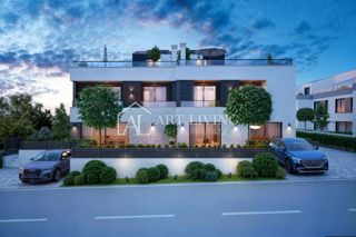 Parenzo - graziosa casa a schiera con piscina in posizione TOP - NUOVA COSTRUZIONE!