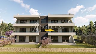 Istria, Umago, dintorni - appartamento con due camere da letto in un nuovo edificio in una posizione TOP