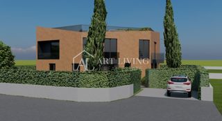 Parenzo, dintorni - OCCASIONE! - moderno appartamento con una camera da letto, 55m2 con giardino di 90m2