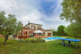 Poreč-dintorni, Villa di lusso in pietra in stile istriano con piscina