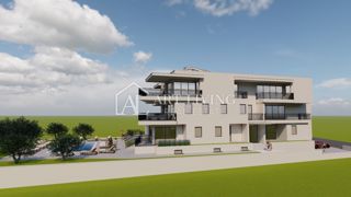 Umago, dintorni – appartamento di lusso con 3 camere da letto e piscina in comune, a 400 m dal mare