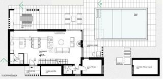 Nova moderna vila s bazenom i velikom okućnicom, Labin, Istra