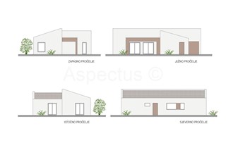 Terreno edificabile con permesso di costruzione per una casa familiare, vicino a Pola