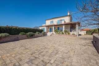 Casa in pietra vicino alla spiaggia, piscina, vista mare, Barban