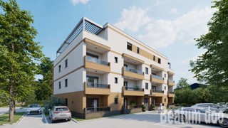Appartamento al piano terra con giardino, in costruzione, Tar