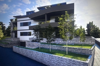 Appartamento con vista mare in nuova costruzione