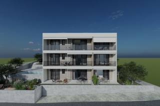 Moderno appartamento in posizione tranquilla con vista mare