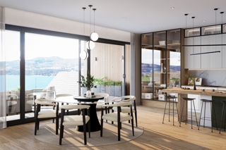 Straordinario appartamento duplex in prima fila sul mare