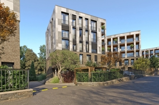 Moderno appartamento in un nuovo edificio al piano terra