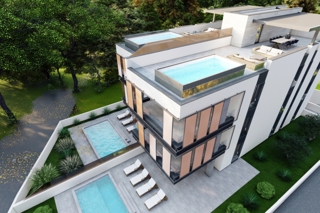 Moderno edificio di nuova costruzione a pochi metri dal mare