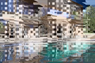 Villa con vista mare