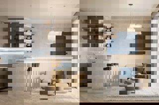 Appartamento con una camera da letto e loggia vicino al mare