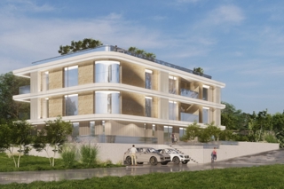 Moderno appartamento con due camere da letto e terrazza panoramica
