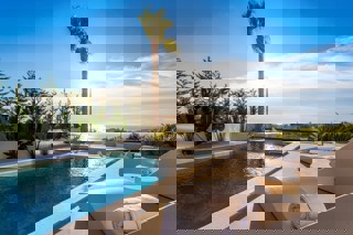 Una villa lussuosa ed eccezionalmente moderna