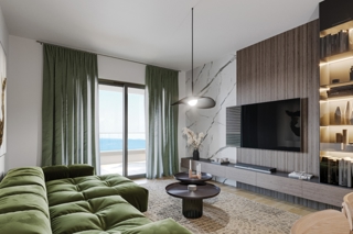 Moderno appartamento con una camera da letto in un edificio di nuova costruzione