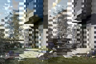 Nuova costruzione - appartamento con una camera da letto, piano terra con terrazza-giardino