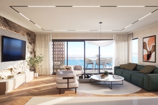 Appartamento esclusivo con ampio balcone in seconda fila sul mare