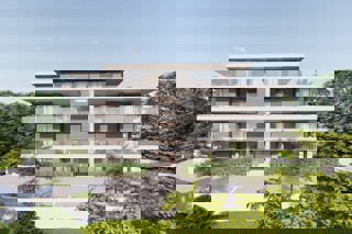 Moderno appartamento con due camere da letto con vista mare