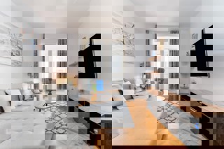 Appartamento arredato con due camere da letto in posizione eccellente